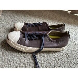 CONVERSE JACK PURCELL JP JACK OX WOMENS SIZE 8.5 CORK LUNARLON BROWN LEATHER
